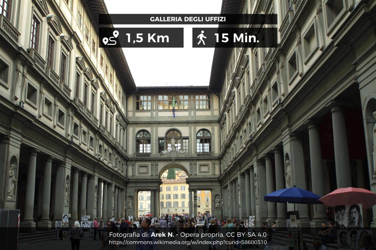 Il Cuore Di Firenze + Corte Privata+ Wifi+Ac ภายนอก รูปภาพ